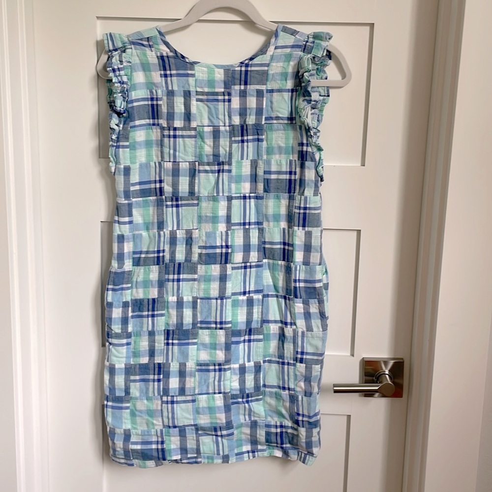 Girls plaid Vineyard Vine dress